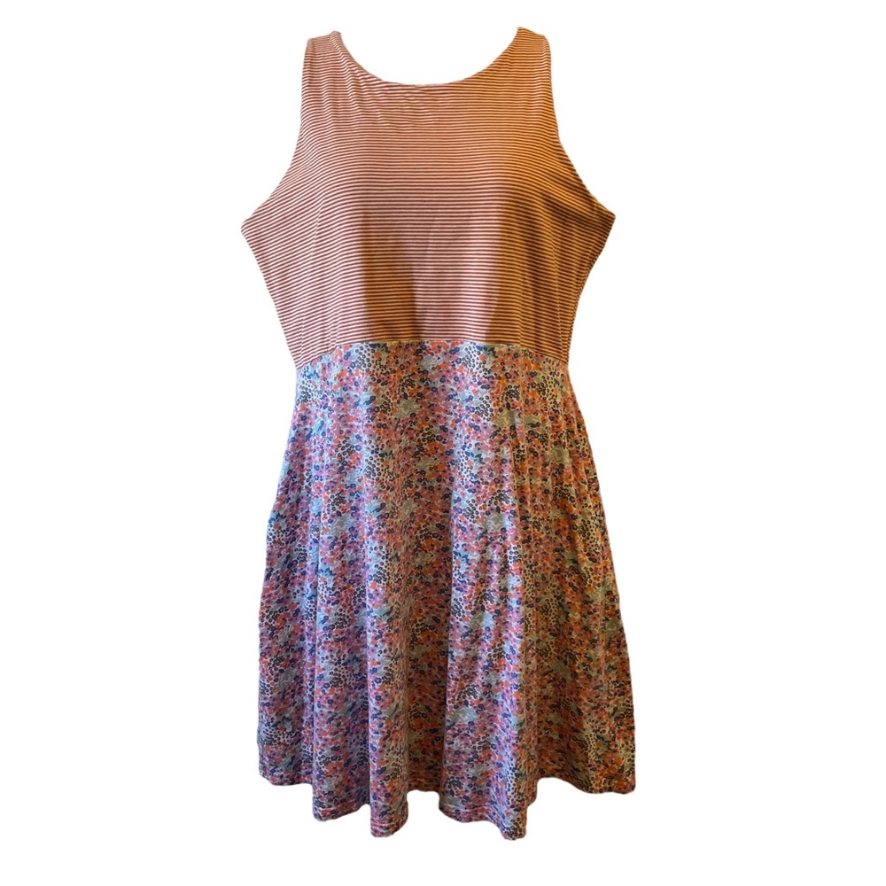 Pact Fit & Flare Tank Dress